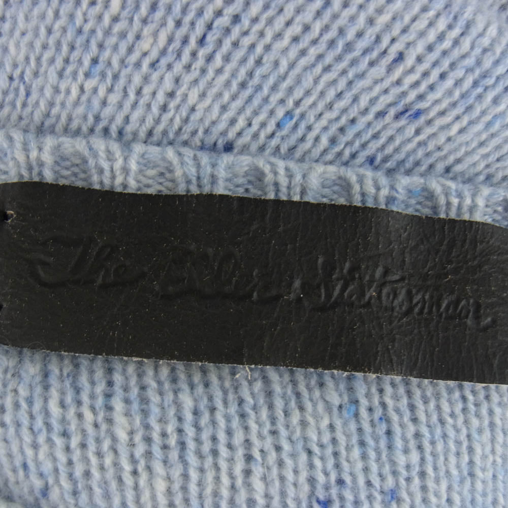 THE ELDER STATESMAN エルダー ステイツマン 6120801001884 カシミヤ ニット セーター ライトブルー系 S【中古】