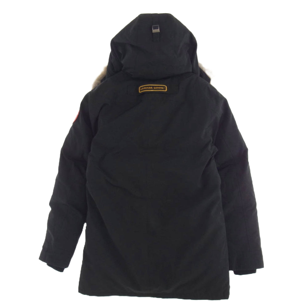CANADA GOOSE カナダグース 3438JM 国内正規品 グリフィンインターナショナル JASPER PARKA ジャスパー パーカ ダウン ジャケット ブラック L ブラック系 L【中古】