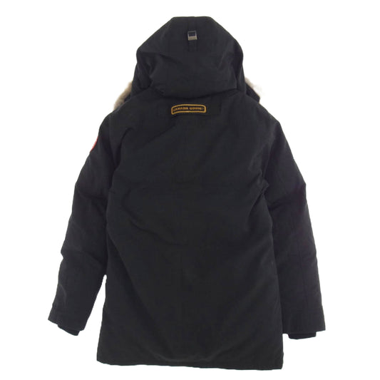 CANADA GOOSE カナダグース 3438JM 国内正規品 グリフィンインターナショナル JASPER PARKA ジャスパー パーカ ダウン ジャケット ブラック L ブラック系 L【中古】