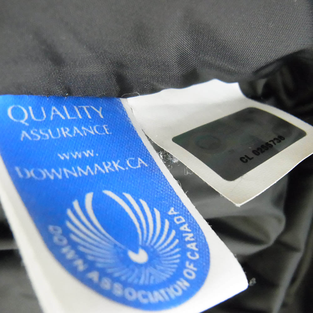 CANADA GOOSE カナダグース 3438JM 国内正規品 グリフィンインターナショナル JASPER PARKA ジャスパー パーカ ダウン ジャケット ブラック L ブラック系 L【中古】