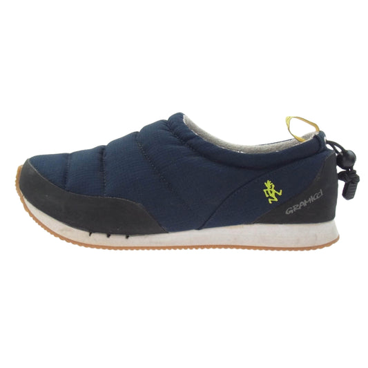 Gramicci グラミチ GR-7104 LOAM RIPS ロームリップス スニーカー モック スリッポン ダークネイビー系 28cm【中古】