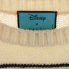 GUCCI グッチ 21SS 645281 × DISNEY ディズニー カシミヤ混 ドナルド ワッペン付 ボーダー ニット セーター オフホワイト系 ブラック系 L【中古】