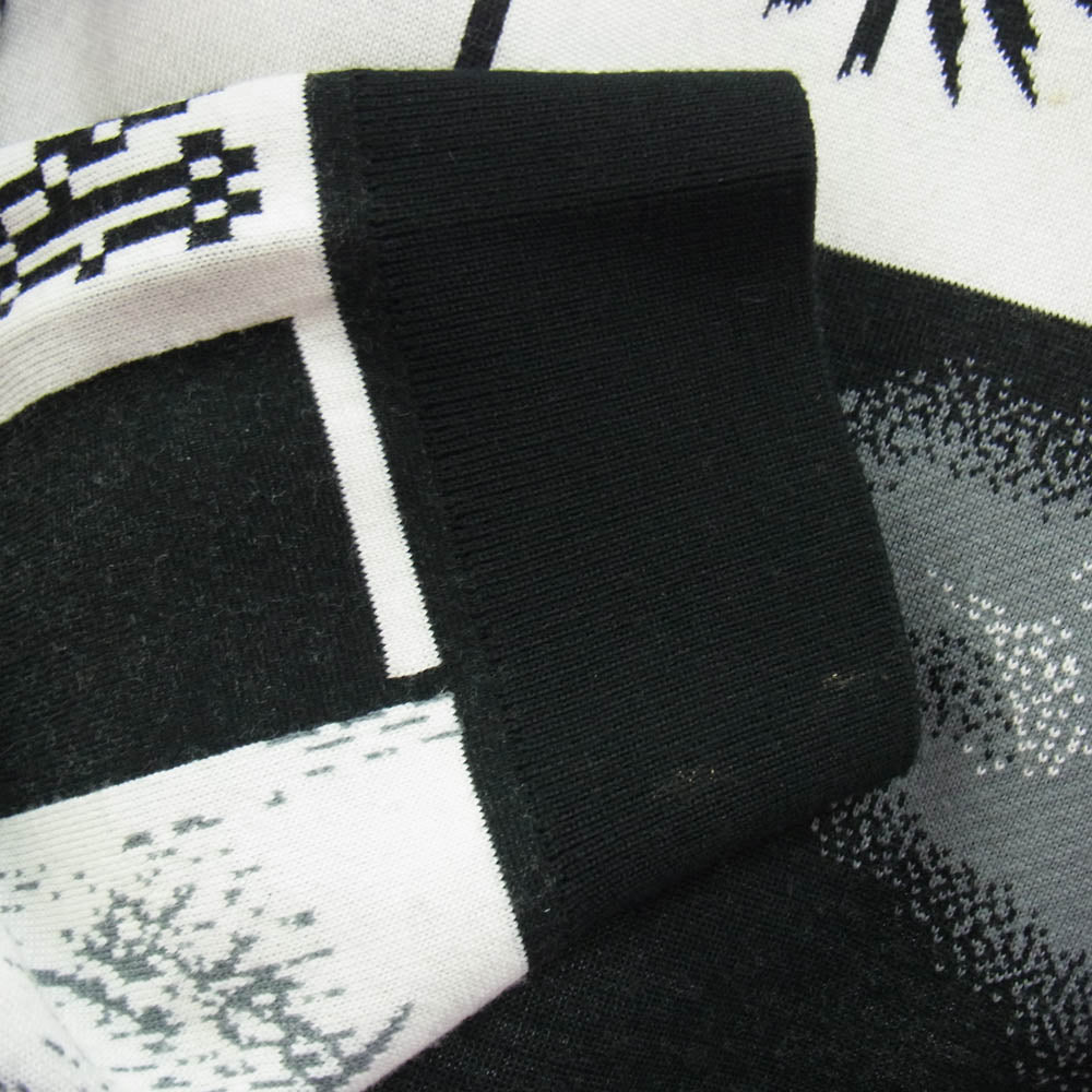 LOUIS VUITTON ルイ・ヴィトン 24SS RM241M CZU HQN32W ファンジン モチーフ マルチ ロゴ ニットセーター マルチカラー系 XL【中古】