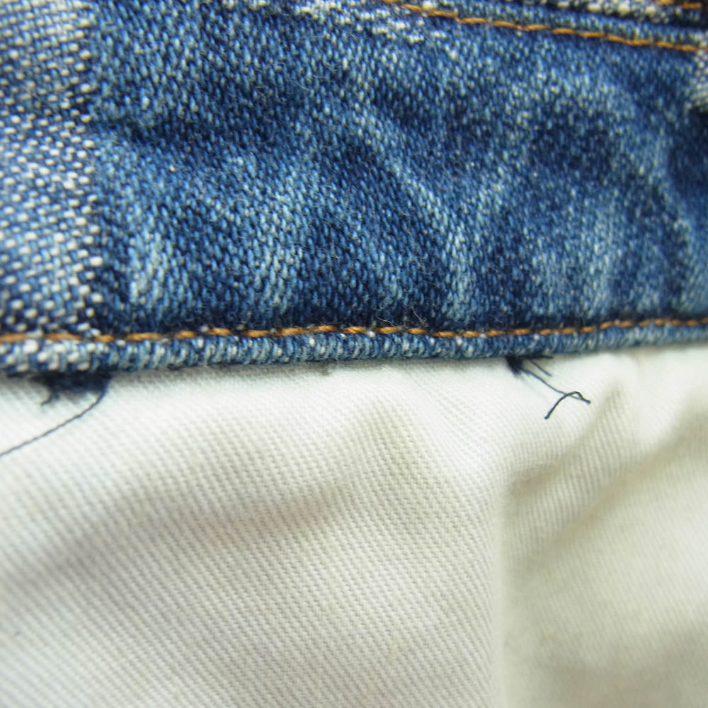 LOUIS VUITTON ルイ・ヴィトン 24SS RM241 GCO HQA76W ダミエ クラシック デザイン デニム ジャケット インディゴブルー系 50【中古】