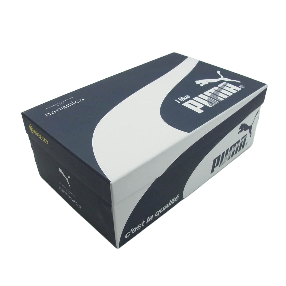 PUMA プーマ 385875-01 × nanamica SUEDE VTG GTX ナナミカ スエード ヴィンテージ ゴアテックス ローカット スニーカー ネイビー系 ネイビー系 26.5cm【中古】