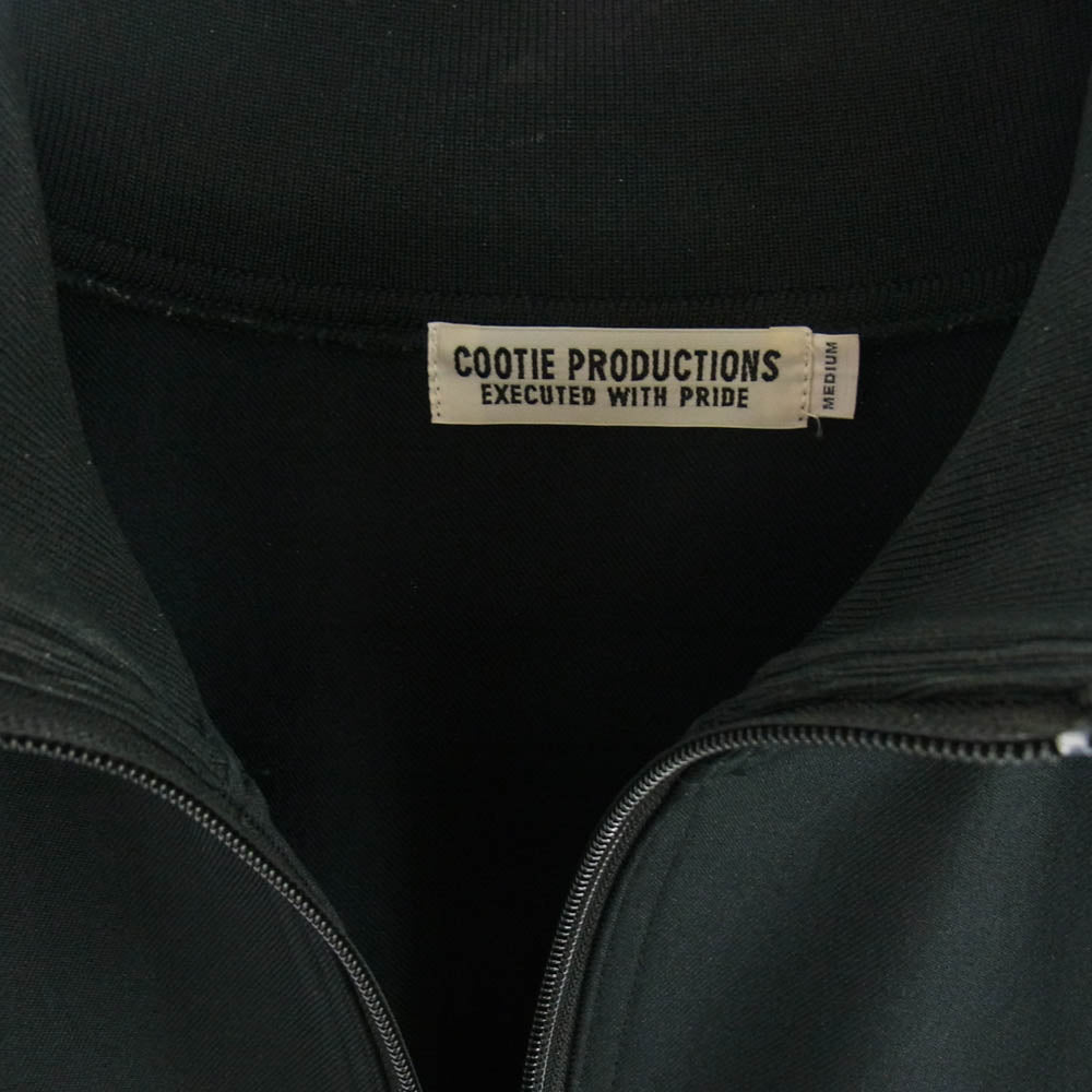 COOTIE クーティー 22SS CTE-22S207 POLYESTER TWILL TRACK JACKET ポリエステル ツイル トラック ジャケット ブラック系 M ブラック系 M【中古】