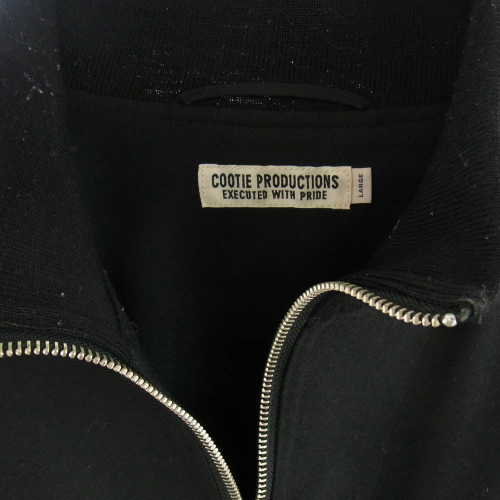 COOTIE クーティー 22AW CTE-22A209 Wool Saxony Track Jacket Black ウールサキソニー トラックジャケット ブラック系 L ブラック系 L【中古】