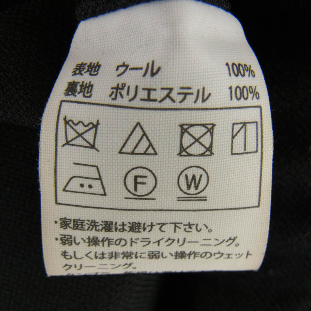 COOTIE クーティー 22AW CTE-22A209 Wool Saxony Track Jacket Black ウールサキソニー トラックジャケット ブラック系 L ブラック系 L【中古】
