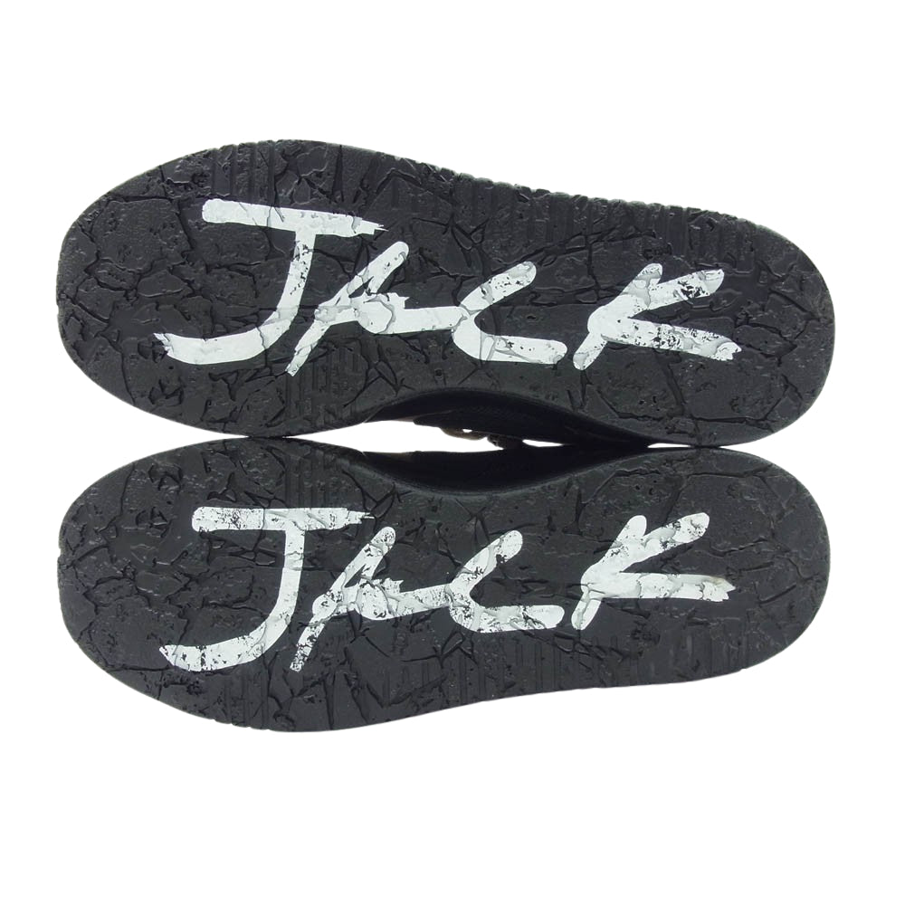 NIKE ナイキ FZ8117-204 フェイクバスターズ鑑定済×Travis Scott  Jordan Jumpman Jack TR CJ1 T-Rexx トラヴィススコット ジョーダン ジャンプマンジャック スニーカー ブラック系 ブラウン系 26cm【中古】