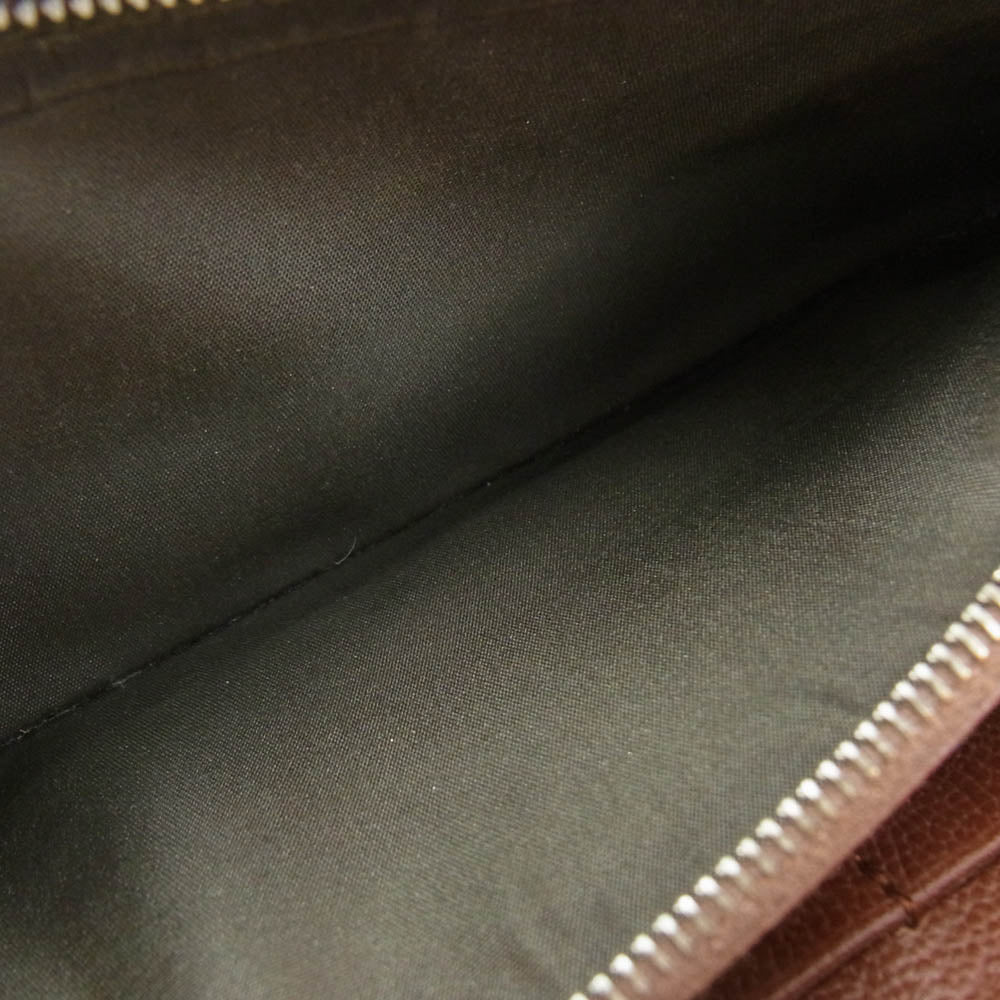 JIL SANDER ジルサンダー zip around ラウンドジップ ウォレット 長財布 ブラウン系【中古】