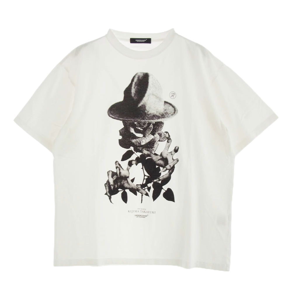 UNDERCOVER アンダーカバー 10TC01-UC × KIJIMA TAKAYUKI T shirt キジマ タカユキ Tシャツ ホワイト系 3【極上美品】【中古】