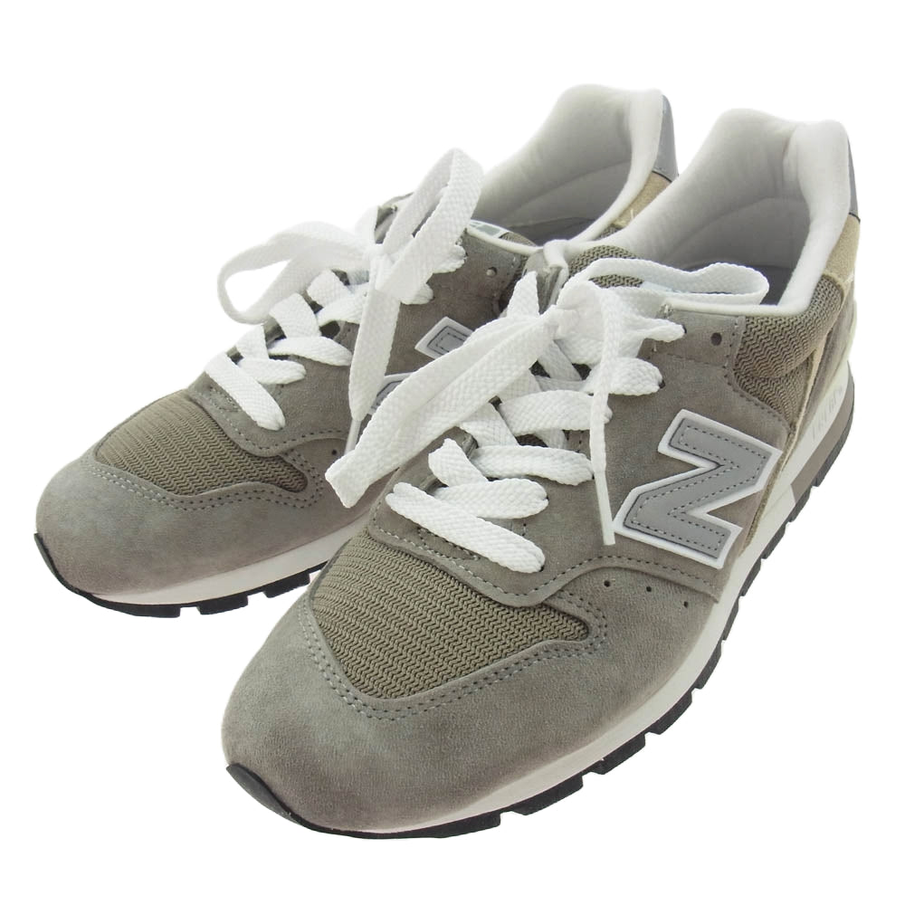 NEW BALANCE ニューバランス U996GR USA製 スニーカー ランニングシューズ グレー系 26.5cm【極上美品】【中古】