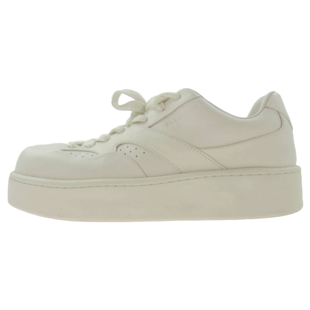 JIL SANDER ジルサンダー J33WS0026 SNEAKER LOW レザー ローカット スニーカー ホワイト系 42【中古】