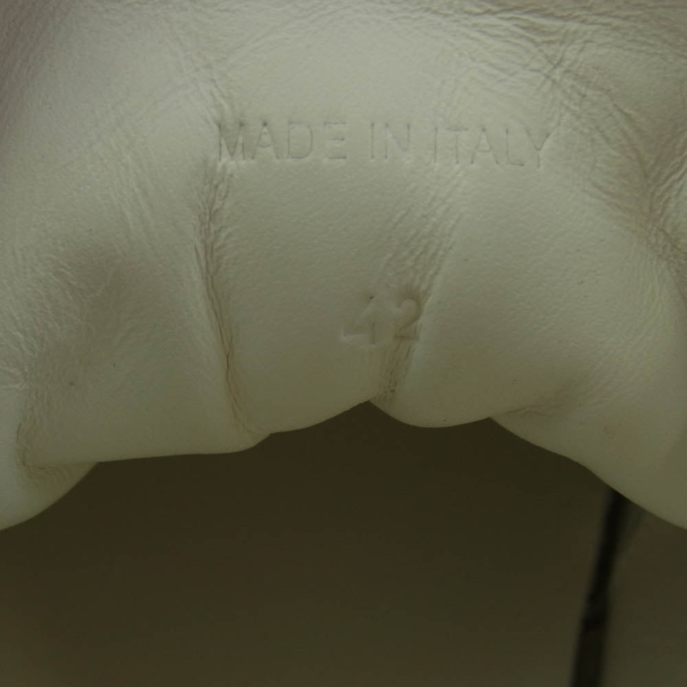 JIL SANDER ジルサンダー J33WS0026 SNEAKER LOW レザー ローカット スニーカー ホワイト系 42【中古】