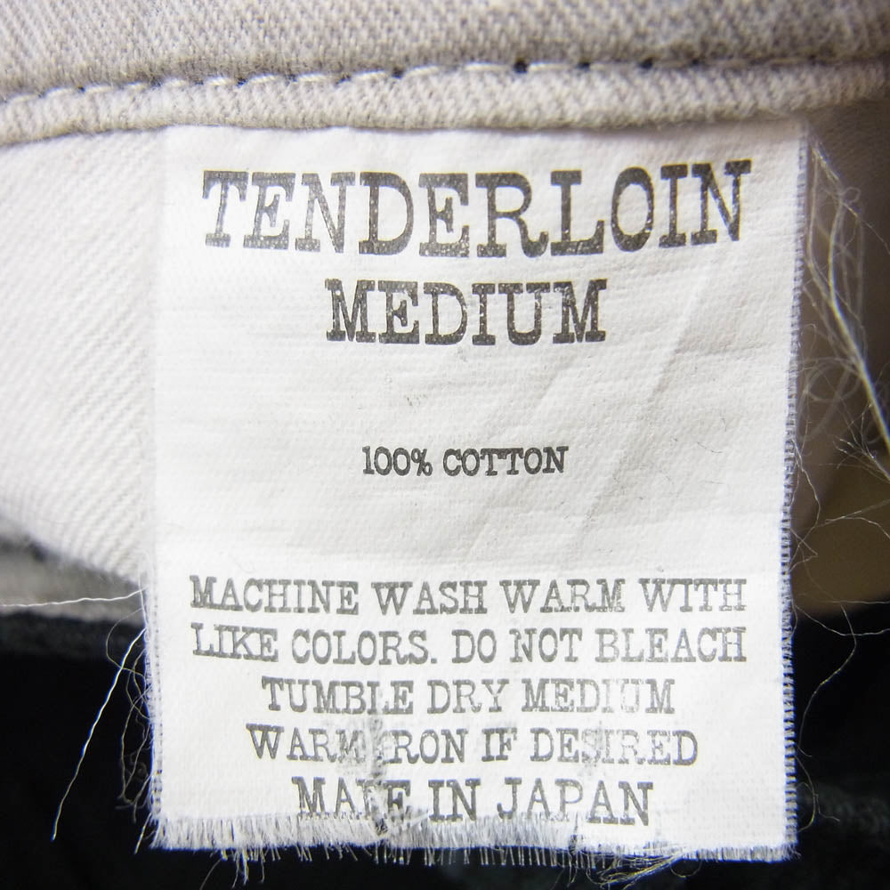 TENDERLOIN テンダーロイン T-BDP PIQUE ピケ パンツ ブラック系 M【中古】