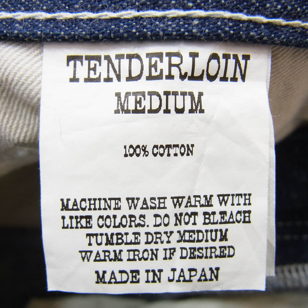 TENDERLOIN テンダーロイン T-BDP DENIM デニム パンツ インディゴブルー系 M【中古】