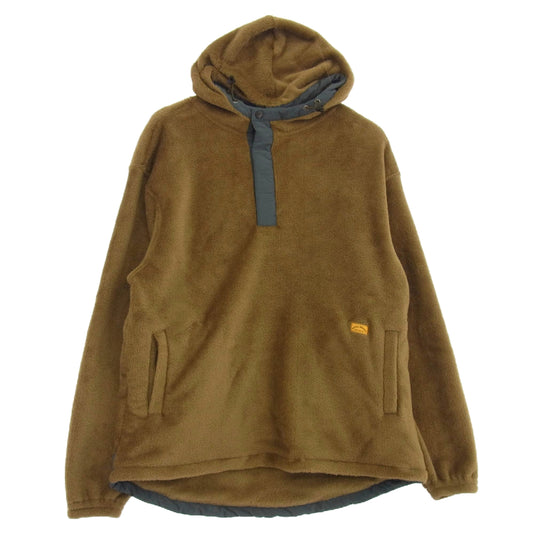 ネイタルデザイン ND-OS-103 BURLAP OUTFITTER バーラップアウトフィッター FLEECE FIELD PARKA フリース アノラック パーカー ブラウン系 XL【美品】【中古】