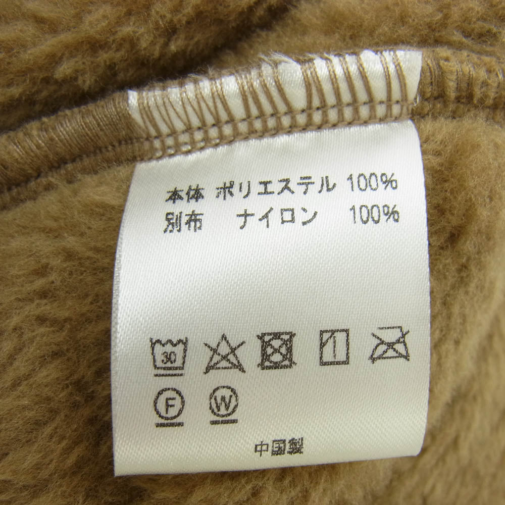ネイタルデザイン ND-OS-103 BURLAP OUTFITTER バーラップアウトフィッター FLEECE FIELD PARKA フリース アノラック パーカー ブラウン系 XL【美品】【中古】
