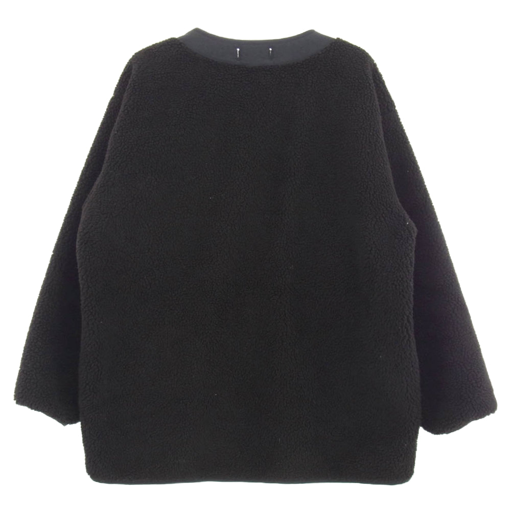 NEIGHBORHOOD ネイバーフッド 21AW 212TSNH-JKM09 LINER / E-JKT ボア フリース ライナー ジャケット ブラック系 L【中古】