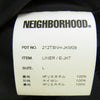 NEIGHBORHOOD ネイバーフッド 21AW 212TSNH-JKM09 LINER / E-JKT ボア フリース ライナー ジャケット ブラック系 L【中古】