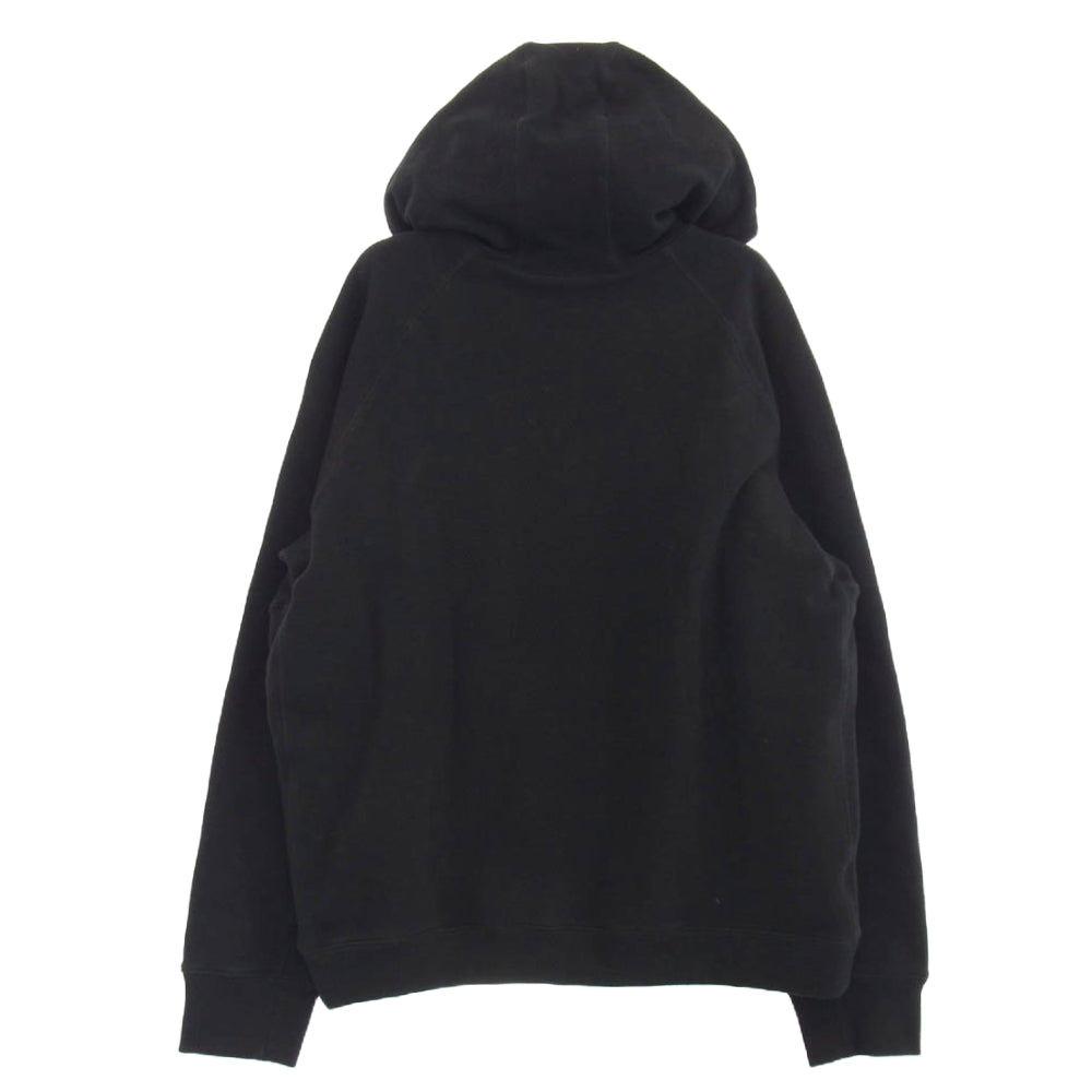 CHROME HEARTS クロムハーツ（原本無） 国内正規品 Y NOT CHプラス レザーパッチ クロスボールジップ ダガージップ スウェット フルジップ パーカー ブラック系 XL【中古】