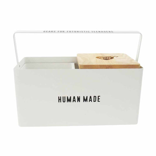 HUMAN MADE ヒューマンメイド HM26GD105 TRASH BREAD MAKEUP メイクボックス 小物入れ ホワイト系【新古品】【未使用】【中古】