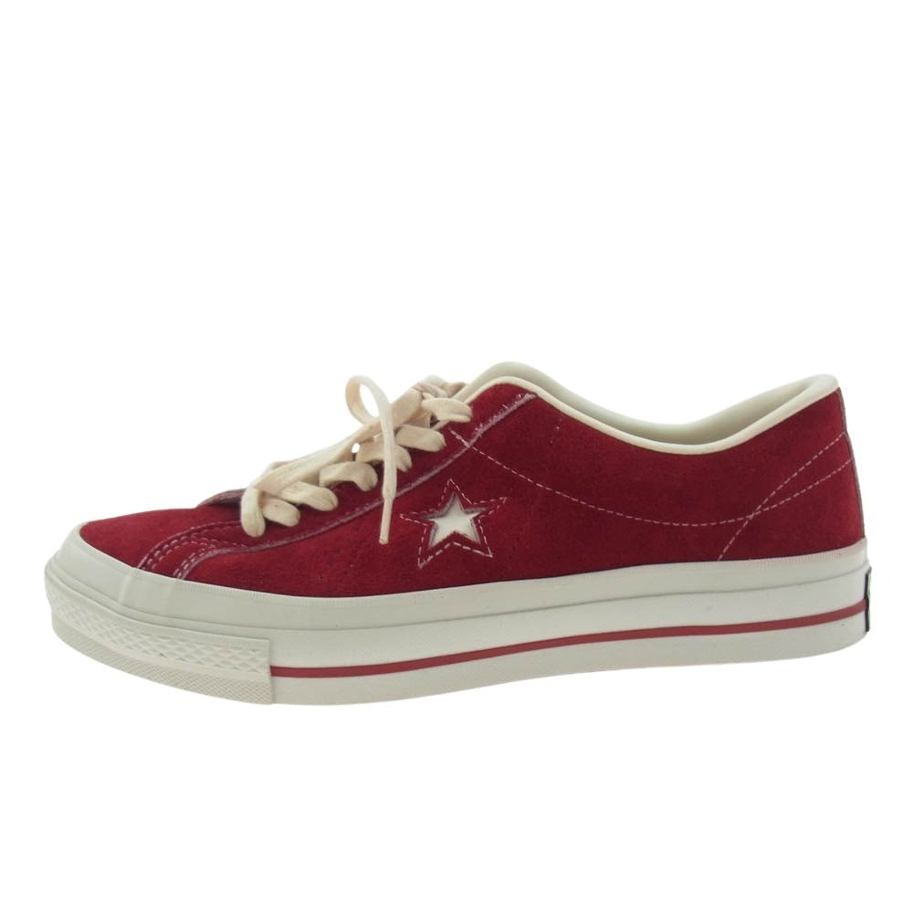 CONVERSE コンバース 日本製 OS J VTG ワンスタータイムライン レッド系 27cm【中古】