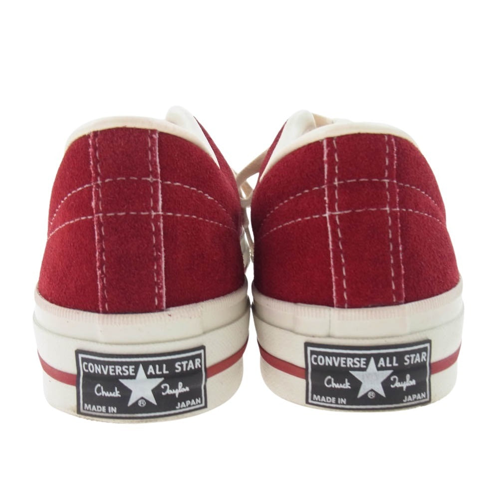 CONVERSE コンバース 日本製 OS J VTG ワンスタータイムライン レッド系 27cm【中古】