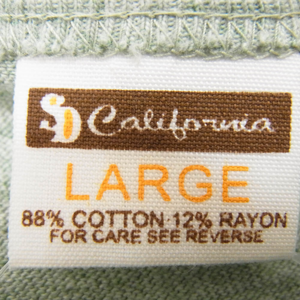 STANDARD CALIFORNIA スタンダードカリフォルニア COCA-COLA × SD 88/12 LOGO T Tシャツ グリーン系 L【新古品】【未使用】【中古】