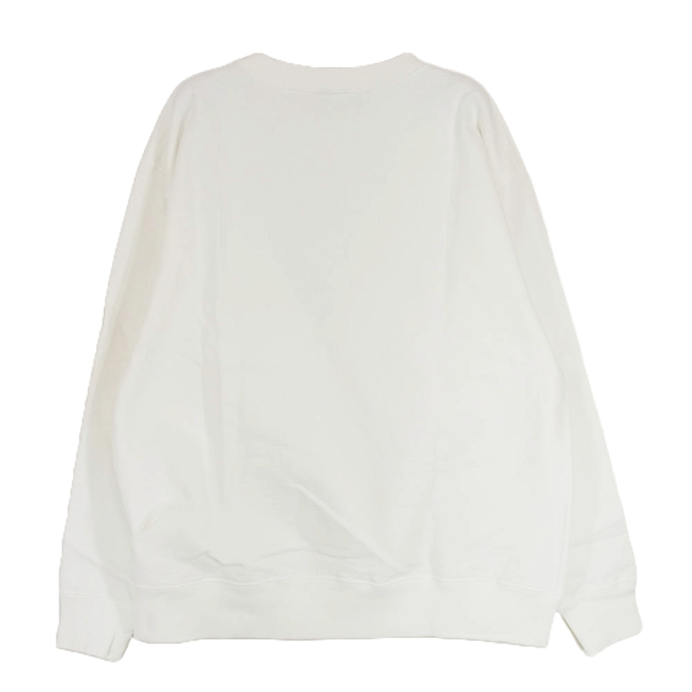 STANDARD CALIFORNIA スタンダードカリフォルニア SD US Cotton Logo Crew Sweat-Official Store Limited USコットン SDCAL カレッジ スウェット ホワイト系 L【新古品】【未使用】【中古】