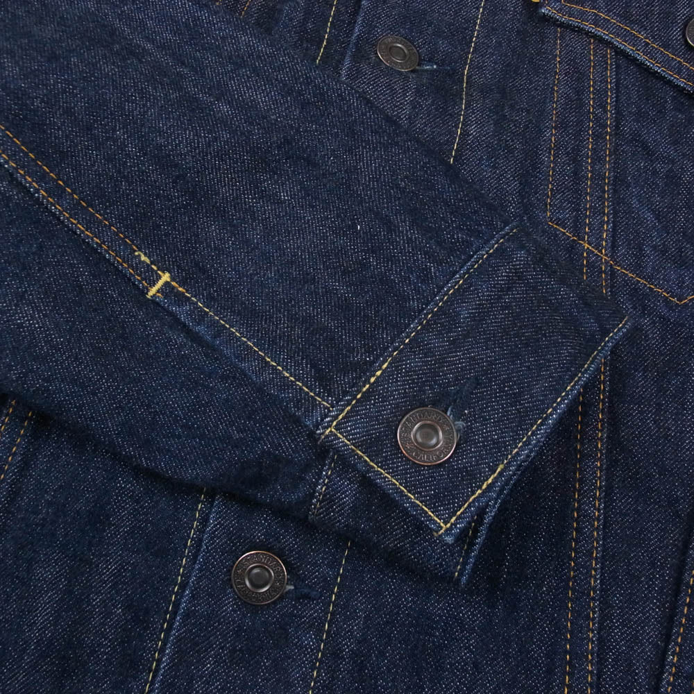 STANDARD CALIFORNIA スタンダードカリフォルニア SD Denim Jacket S957 One Wash ワンウォッシュ デニム ジャケット インディゴブルー系 W38【美品】【中古】