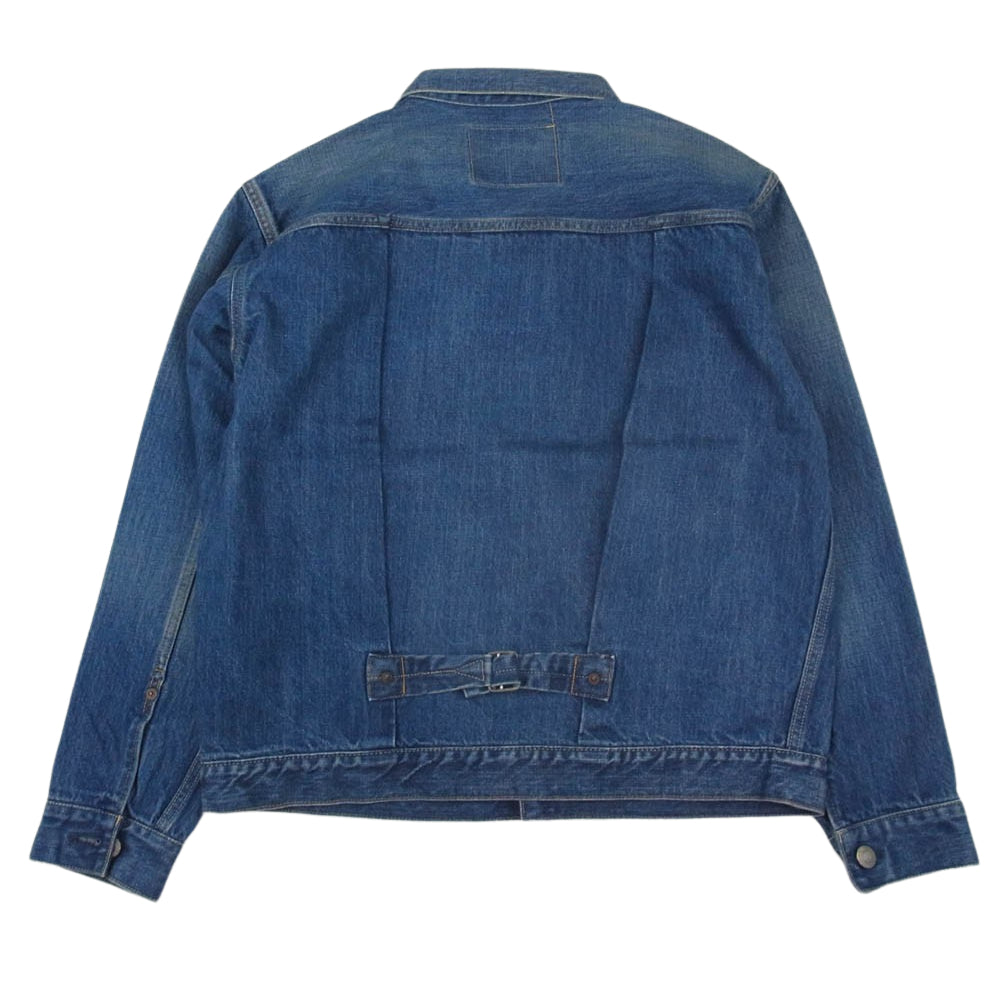 STANDARD CALIFORNIA スタンダードカリフォルニア SD Denim Jacket S996 Vintage Wash ヴィンテージ加工 デニム ジャケット インディゴブルー系 W38【美品】【中古】