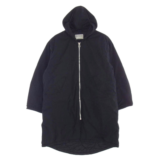 STANDARD CALIFORNIA スタンダードカリフォルニア SD Reversible Army Hood Coat リバーシブル アーミー フーデッド 中綿 コート ブラック系 L【中古】