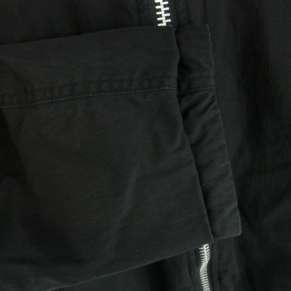 STANDARD CALIFORNIA スタンダードカリフォルニア SD Reversible Army Hood Coat リバーシブル アーミー フーデッド 中綿 コート ブラック系 L【中古】