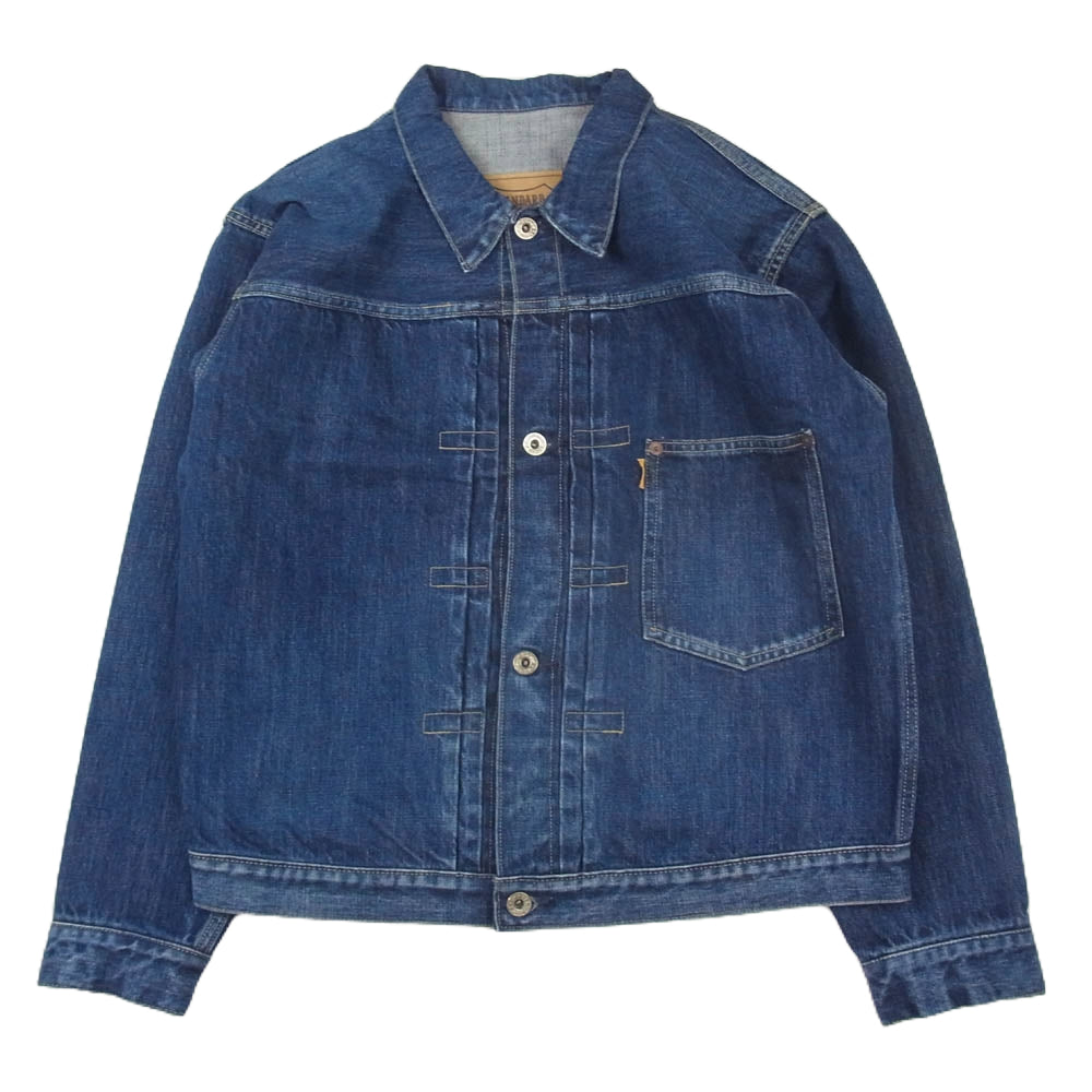 STANDARD CALIFORNIA スタンダードカリフォルニア SD Denim Jacket S996 WW 2 Vintage Wash ヴィンテージ加工 大戦モデル デニム ジャケット インディゴブルー系 W38【美品】【中古】