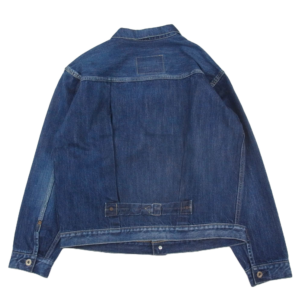 STANDARD CALIFORNIA スタンダードカリフォルニア SD Denim Jacket S996 WW 2 Vintage Wash ヴィンテージ加工 大戦モデル デニム ジャケット インディゴブルー系 W38【美品】【中古】