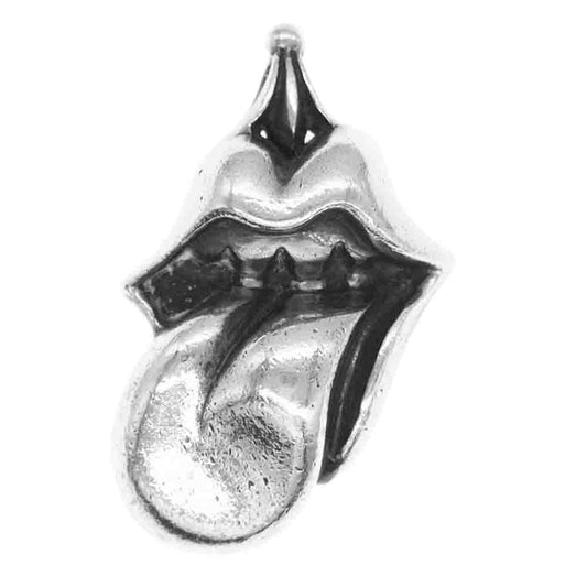 CHROME HEARTS クロムハーツ（原本無） LIPS TONGUE CHARM リップ&タン リップアンドタン チャーム ペンダントトップ シルバー系【中古】