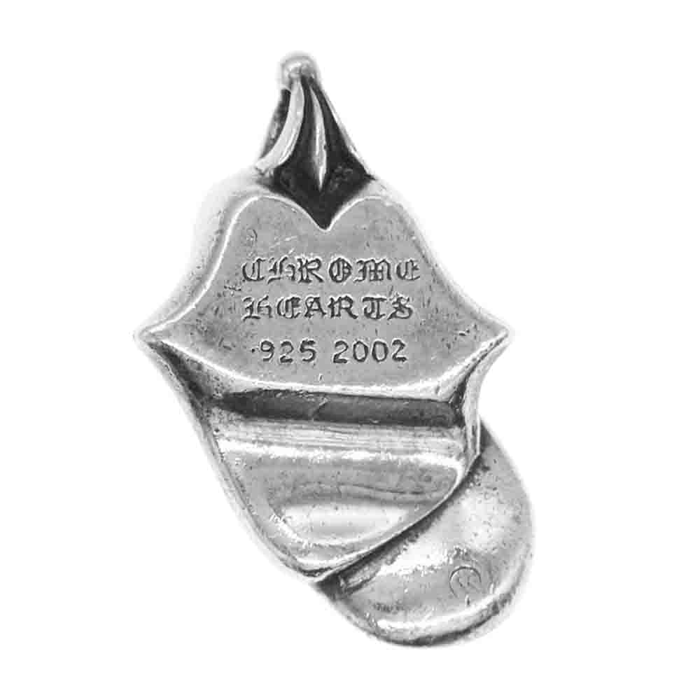 CHROME HEARTS クロムハーツ（原本無） LIPS TONGUE CHARM リップ&タン リップアンドタン チャーム ペンダントトップ シルバー系【中古】