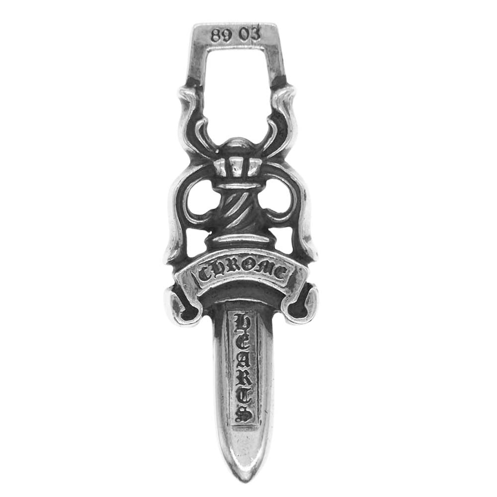CHROME HEARTS クロムハーツ（原本無） #10 DAGGER ダガー ペンダントトップ シルバー系【中古】
