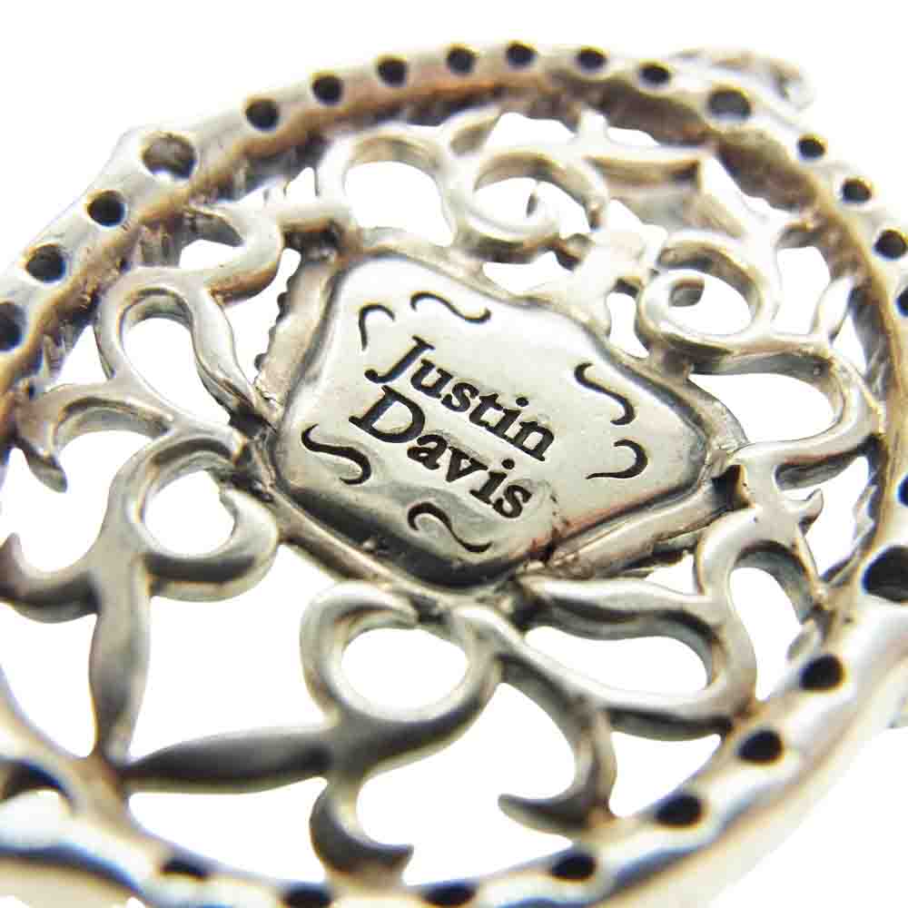 Justin Davis ジャスティンデイビス GATSBY クラウン ペンダント トップ シルバー系【中古】