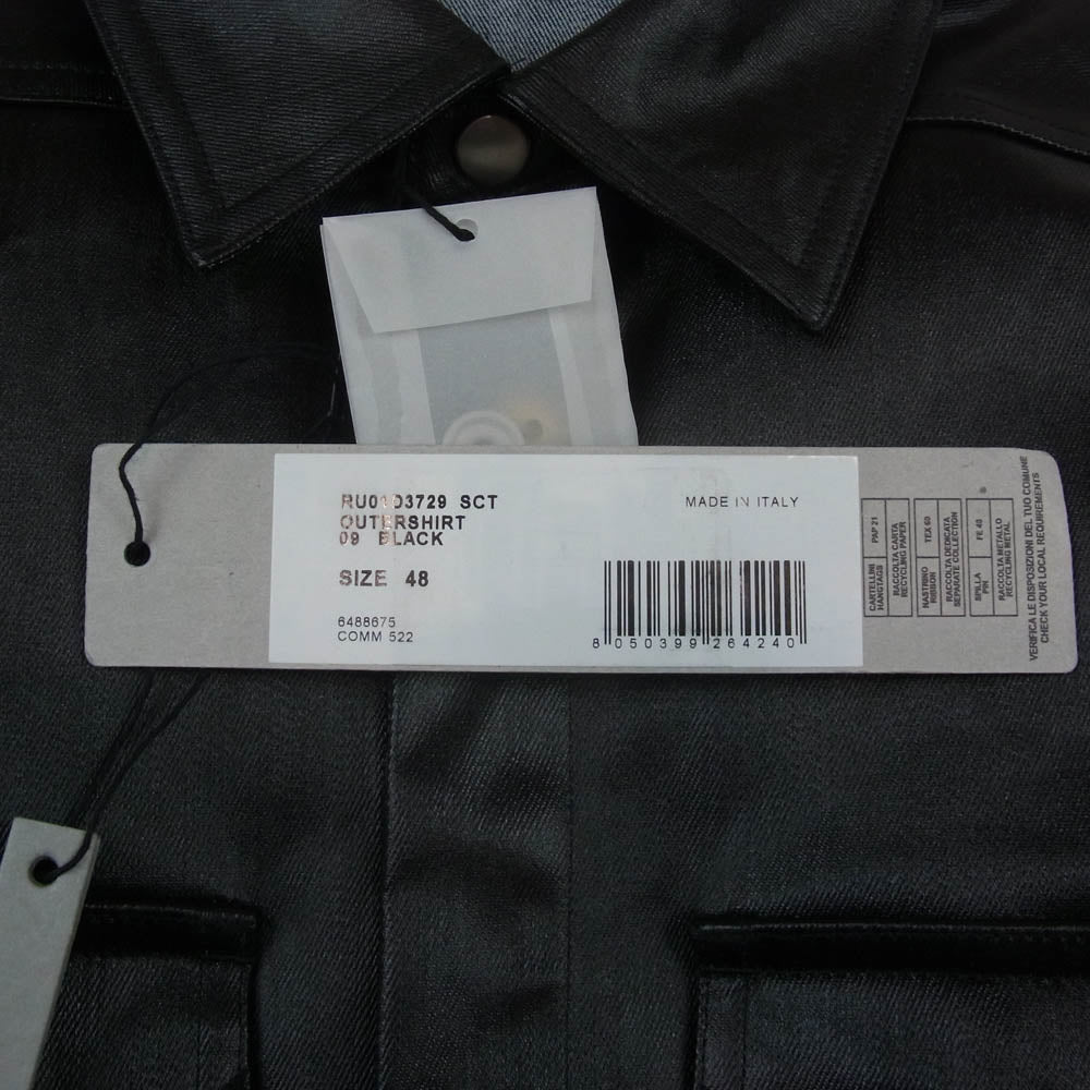 Rick Owens リックオウエンス 24AW RU01D3729-SCT OUTER SHIRT