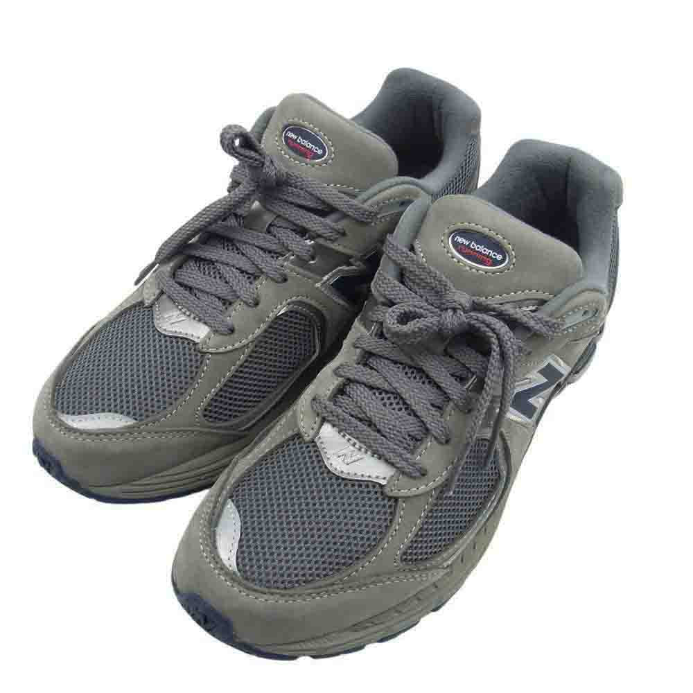 NEW BALANCE ニューバランス ML2002RA ローカット スニーカー シューズ グレー系 28cm【中古】
