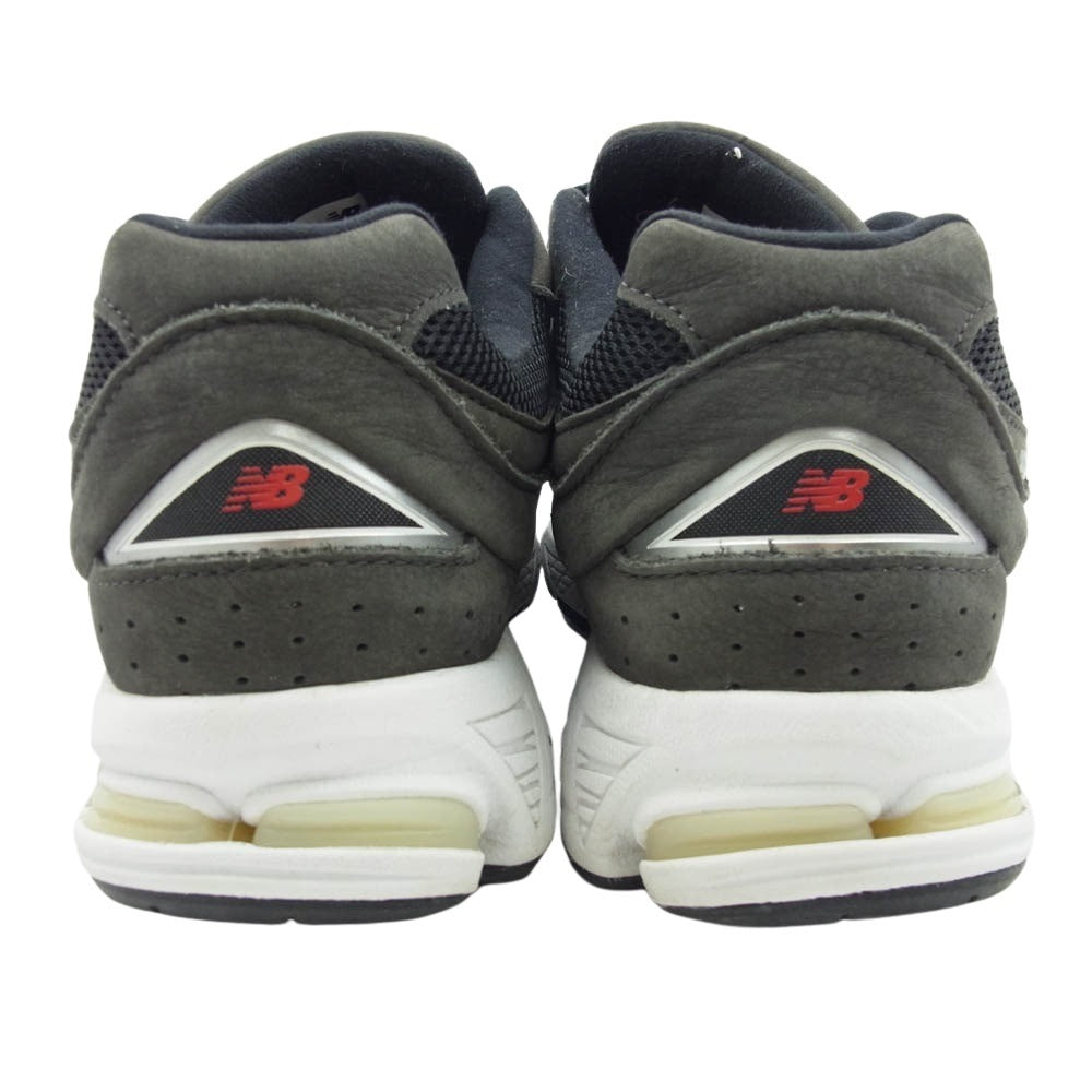 NEW BALANCE ニューバランス ML2002RB ローカット スニーカー シューズ ブラック系 27.5cm【中古】