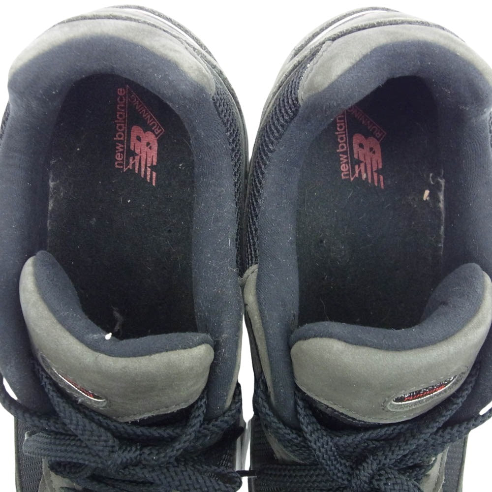 NEW BALANCE ニューバランス ML2002RB ローカット スニーカー シューズ ブラック系 27.5cm【中古】