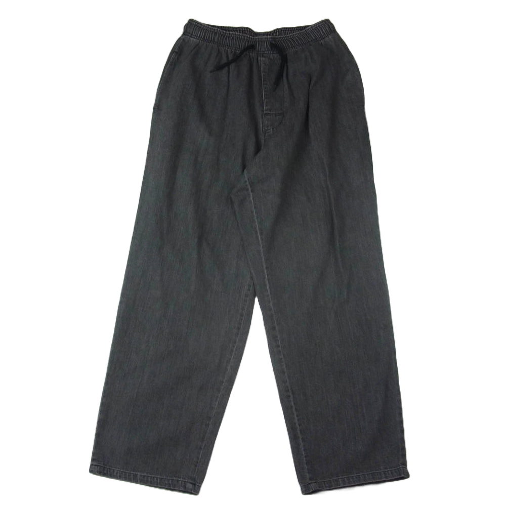WTAPS ダブルタップス 24SS 241CWDT-PTM04 TROUSERS COTTON DENIM コットンデニム ワイド トラウザーズ デニムパンツ ブラック系 02【中古】