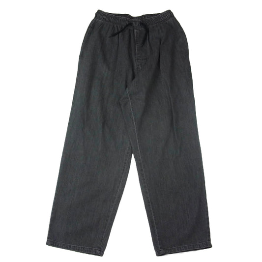 WTAPS ダブルタップス 24SS 241CWDT-PTM04 TROUSERS COTTON DENIM コットンデニム ワイド トラウザーズ デニムパンツ ブラック系 02【中古】