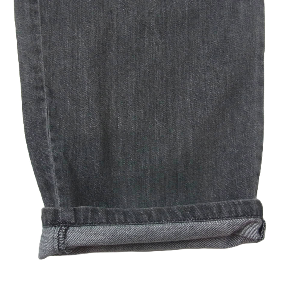 WTAPS ダブルタップス 24SS 241CWDT-PTM04 TROUSERS COTTON DENIM コットンデニム ワイド トラウザーズ デニムパンツ ブラック系 02【中古】