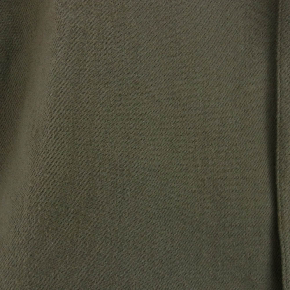 WTAPS ダブルタップス 21AW 212TQDT-SHM04 LEAGUE LS COTTON FLANNE リーグ フランネル ベースボールシャツ カーキ系 2【中古】