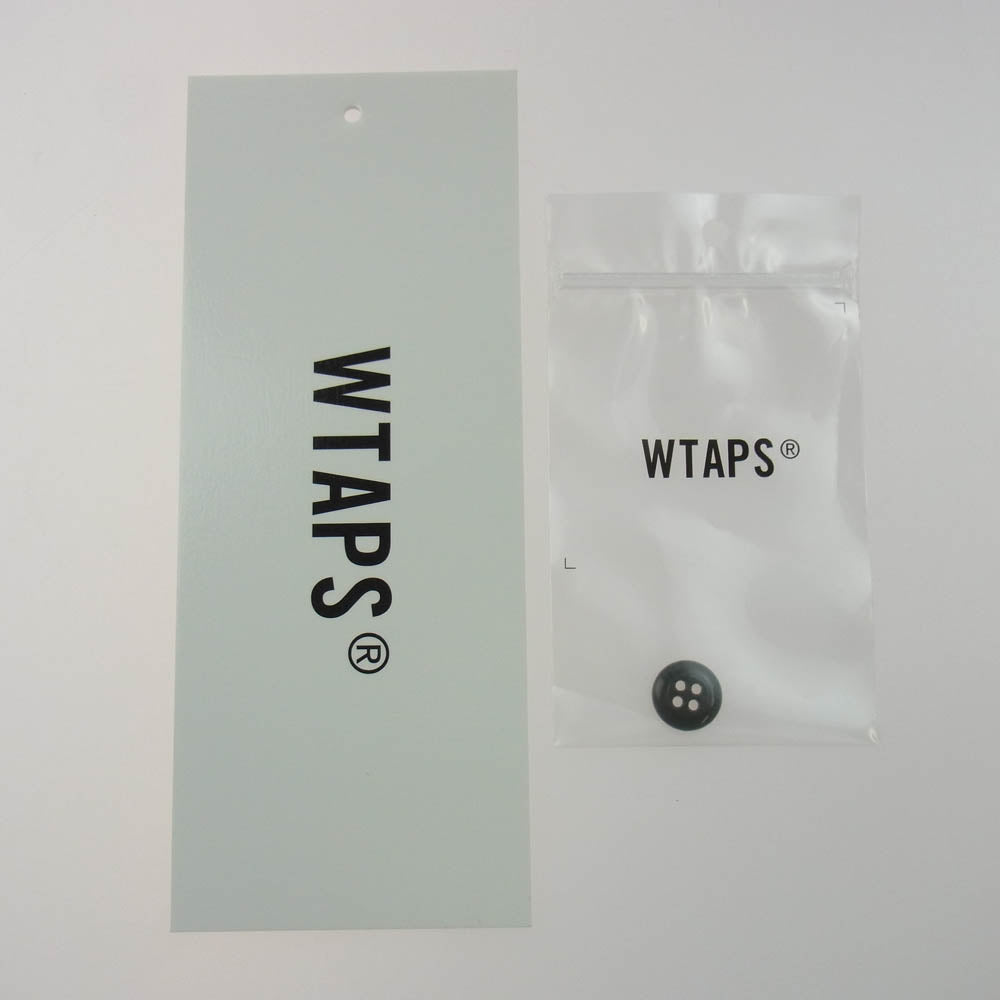 WTAPS ダブルタップス 21AW 212TQDT-SHM04 LEAGUE LS COTTON FLANNE リーグ フランネル ベースボールシャツ カーキ系 2【中古】