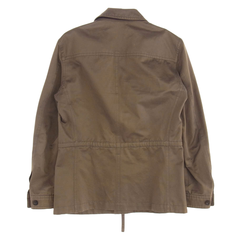 LOUIS VUITTON ルイ・ヴィトン MIPK51CU7 フランス製 ドローコード サファリ ジャケット ブラウン系 52【中古】